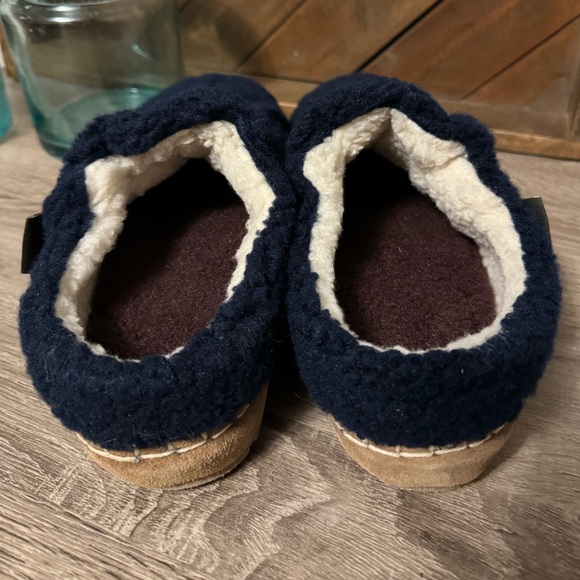 LL Bean Women’s Cozy Slipper Slides Womens Medium Size 9 Fleece Slippers - Picture 7 of 9